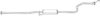 HONDA 18220SR2A72 Middle Silencer